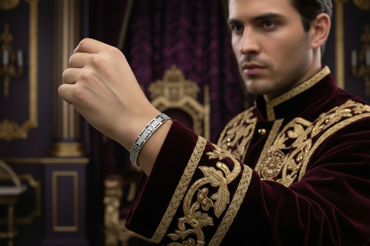 Crown Emblem Men’s Bracelet