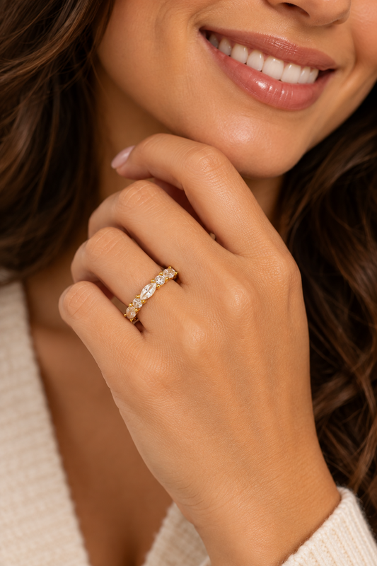 Crystal Luxe Ring