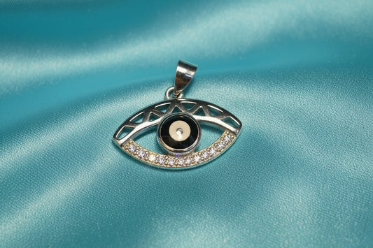 Mystic Lattice Eye Pendant