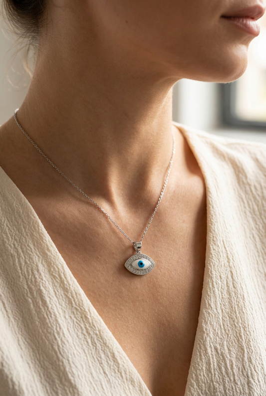 Celestial Nazar Eye Pendant