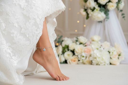 Nazar Flutter Charm Anklet