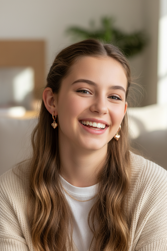 Heartdrop Luxe Hoops