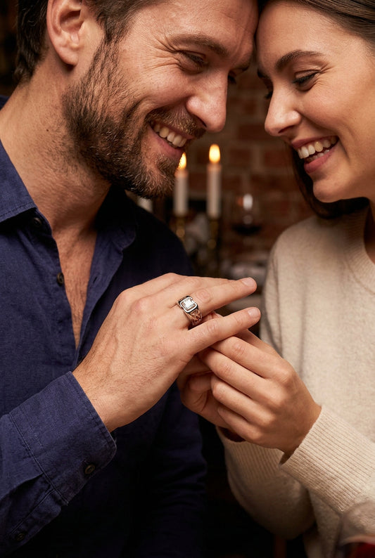 Royal Twist Silver Ring