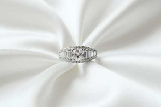 Regal Prism Silver Ring