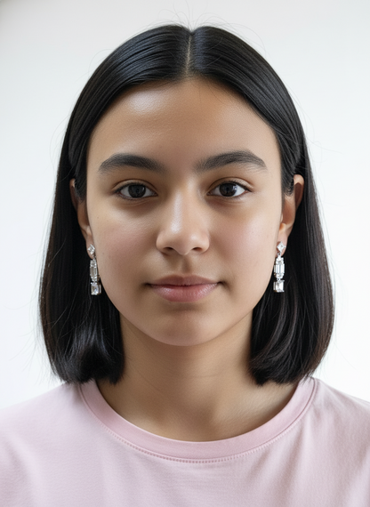 Silver Elara Linked Elegance Drops
