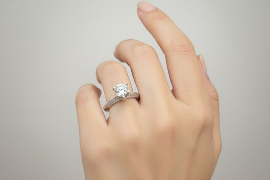 Imperial Gleam Silver Ring