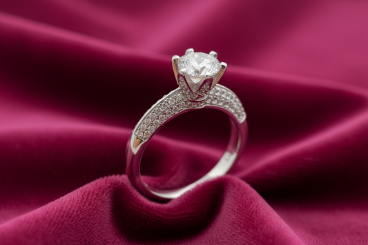 Imperial Gleam Silver Ring