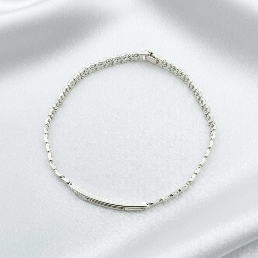 Arrowline Elite Men’s Silver Bracelet