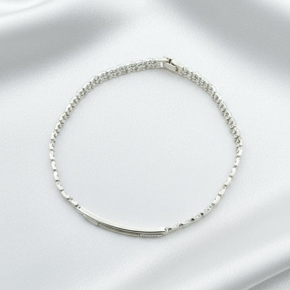 Arrowline Elite Men’s Silver Bracelet