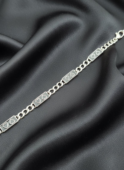 Eterna Valor Men’s Silver Bracelet