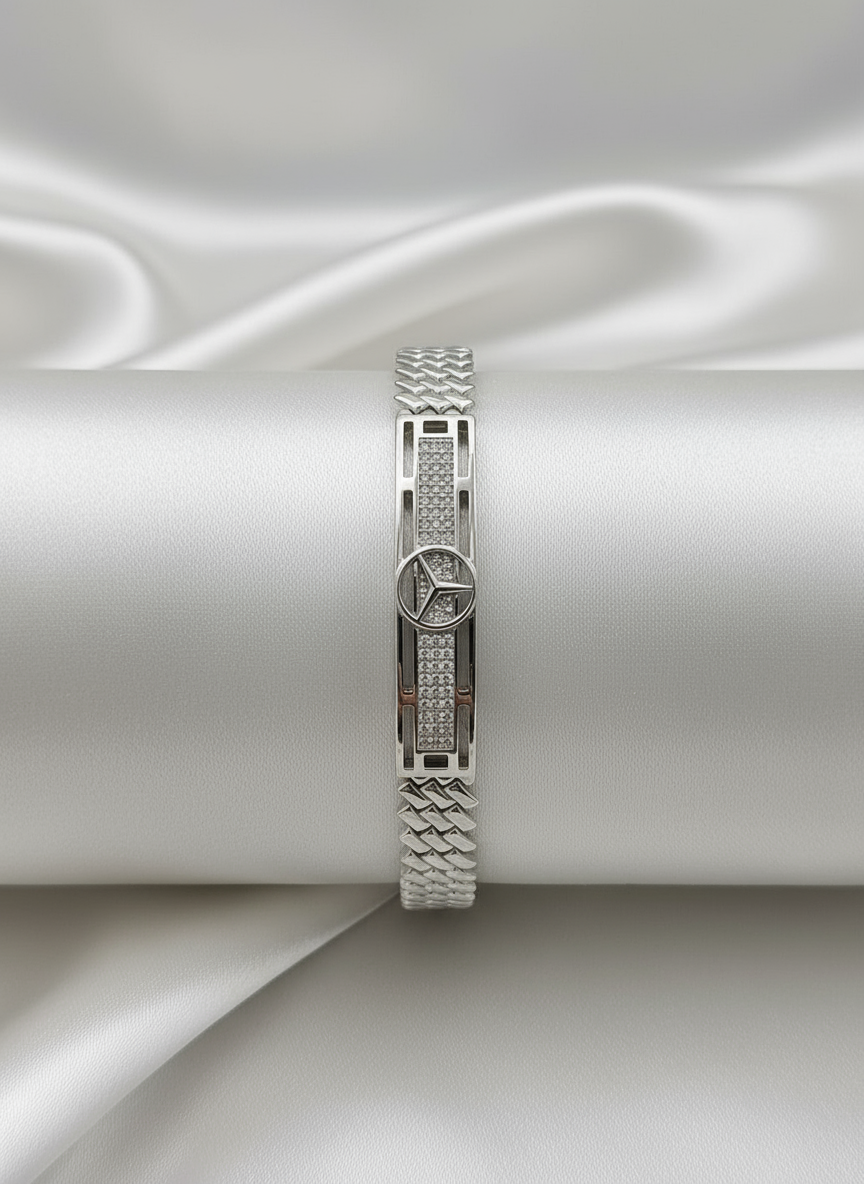 Crown Emblem Men’s Bracelet