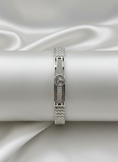 Crown Emblem Men’s Bracelet