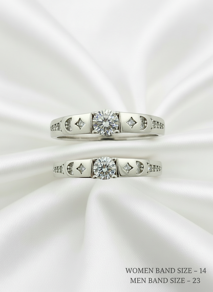 Silver Celestial Gleam Bands