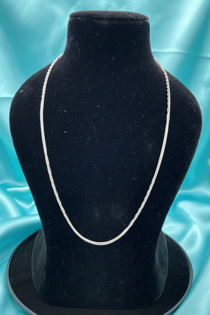 Pureline Snake Men's Silver Chain