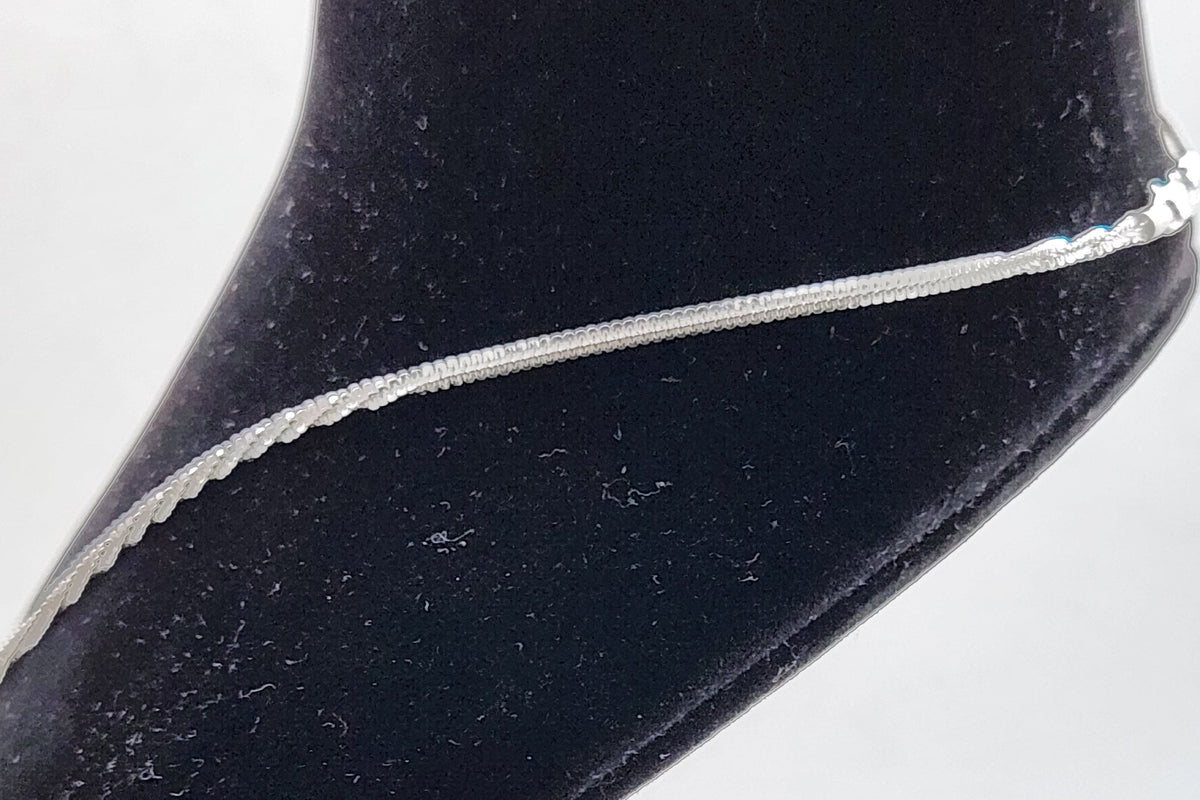 Pureline Snake Men's Silver Chain