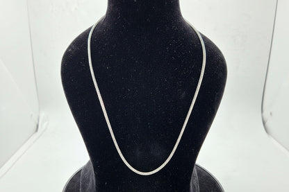 Titan Weave Men's Silver Chain
