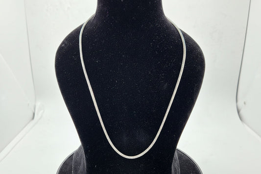 Titan Weave Men's Silver Chain