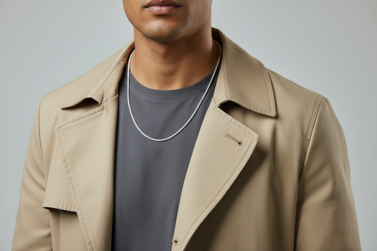 Frostline Men's Silver Chain