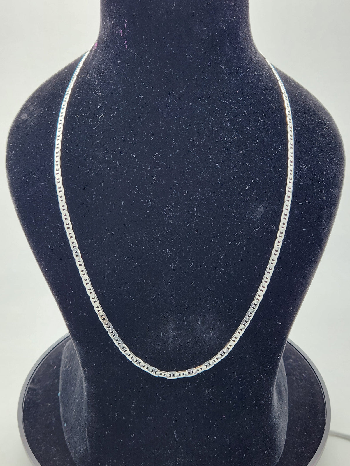 Boldline Curb Men's Silver Chain