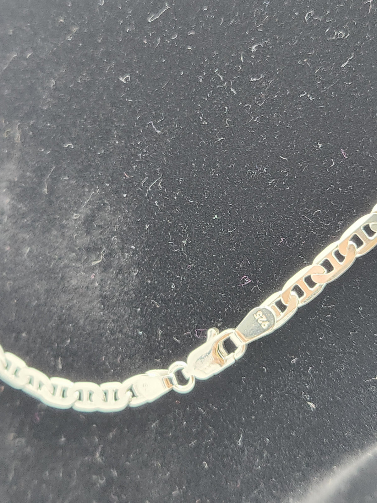 Boldline Curb Men's Silver Chain