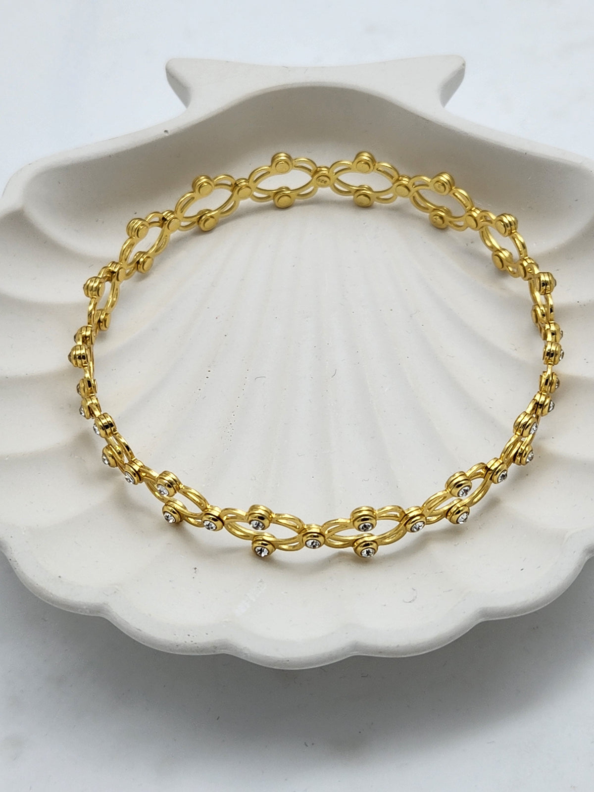 Aurelia Flex Spring Silver Bracelet