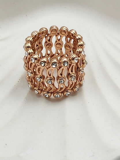 Aurelia Flex Spring Silver Bracelet