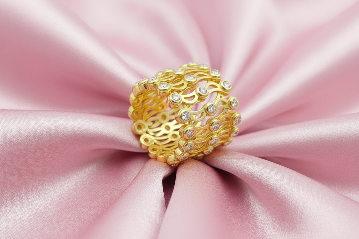Aurelia Flex Spring Silver Bracelet
