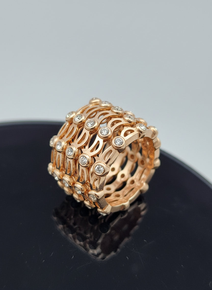 Aurelia Flex Spring Silver Bracelet