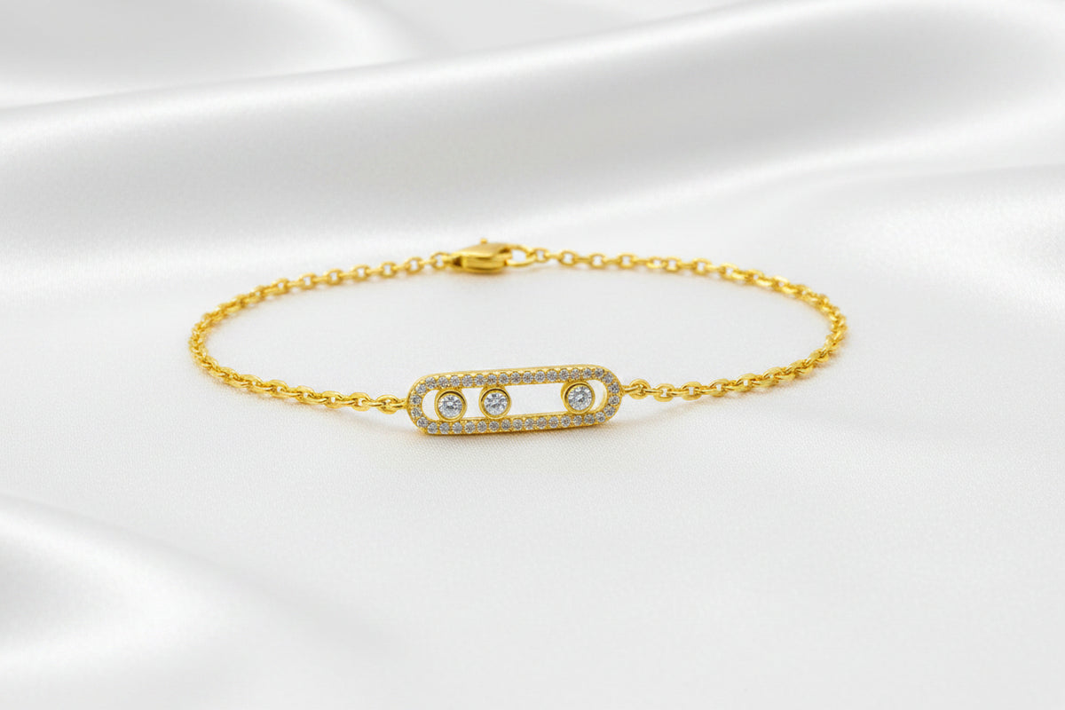 Celestial Link Zirconia Bracelet