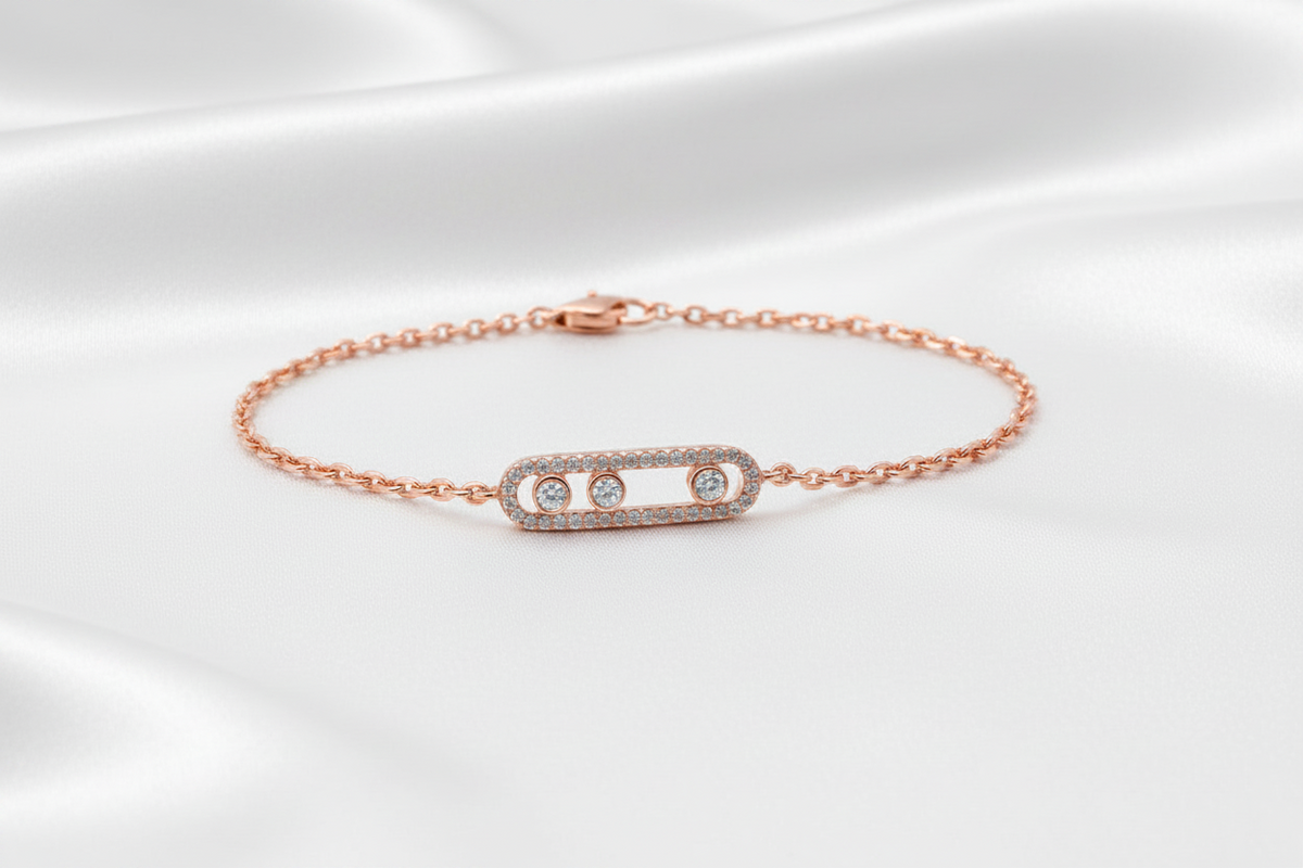 Celestial Link Zirconia Bracelet