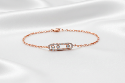 Celestial Link Zirconia Bracelet