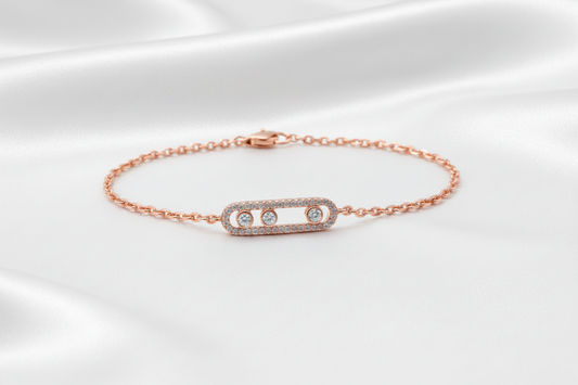 Celestial Link Zirconia Bracelet