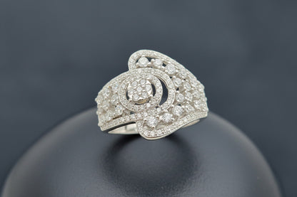 Celestia Bloom Silver Ring
