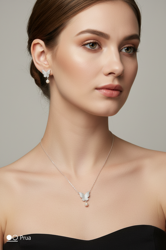 Butterfly Pearl Elegance Set