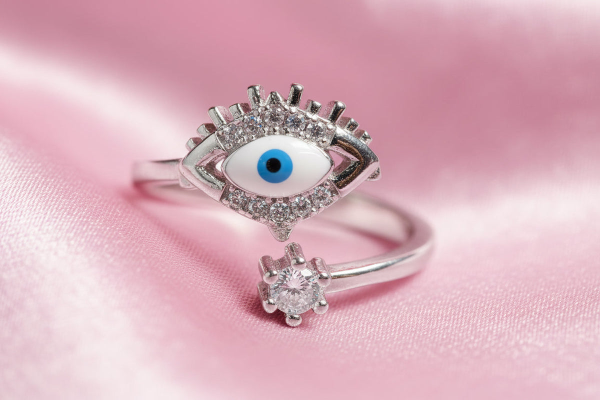 Nazar Charm Toe Rings