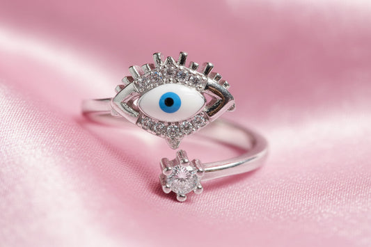 Nazar Charm Toe Rings