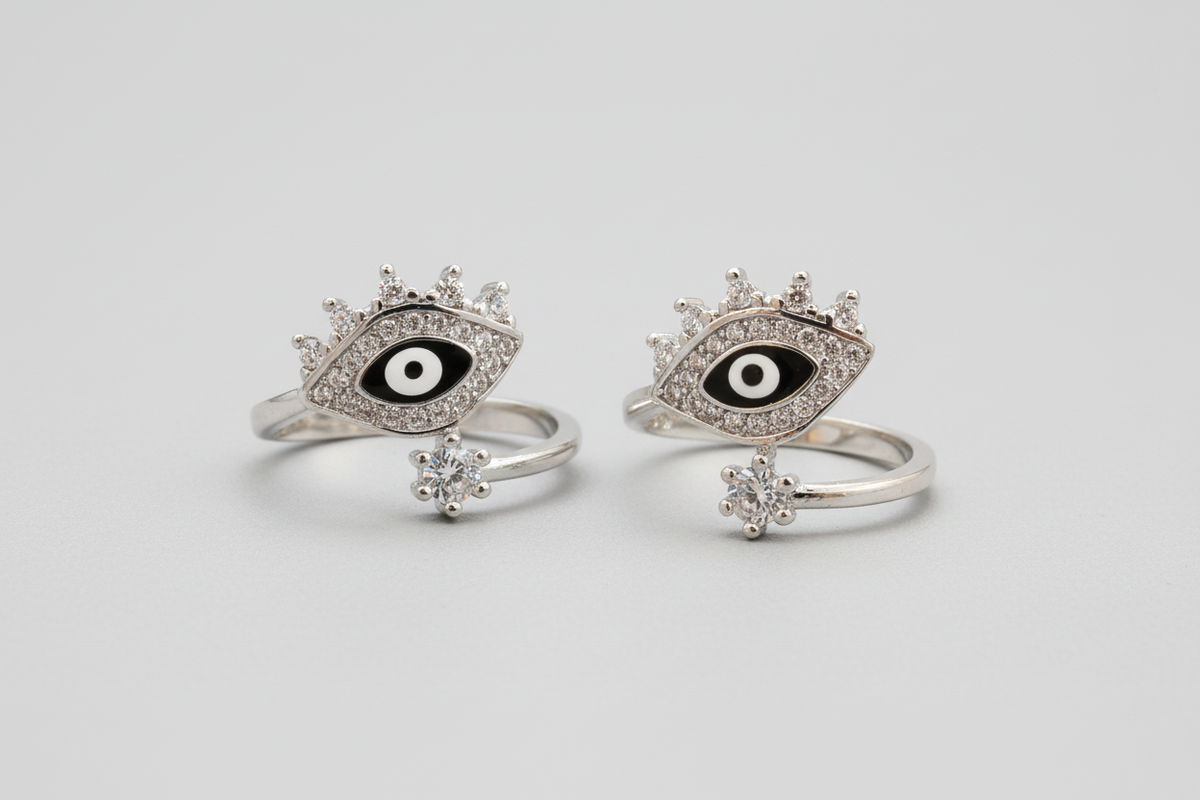 Mystic Nazar Toe Rings
