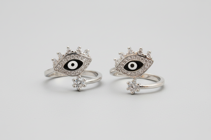 Mystic Nazar Toe Rings