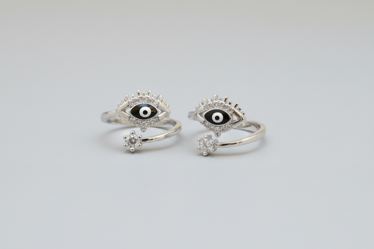 Midnight Nazar Toe Rings