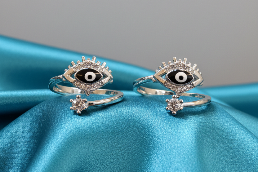 Midnight Nazar Toe Rings