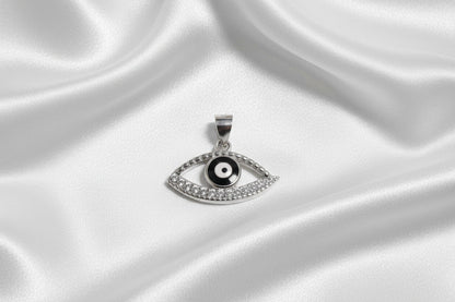 Azure Guardian Eye Pendant