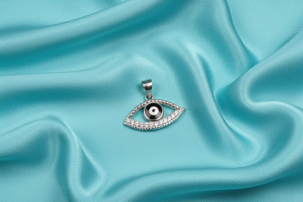 Azure Guardian Eye Pendant