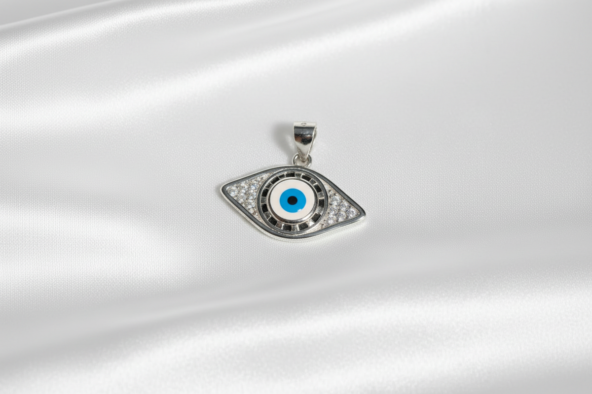 Celestial Halo Eye Pendant