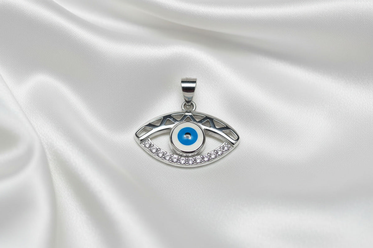 Mystic Lattice Eye Pendant