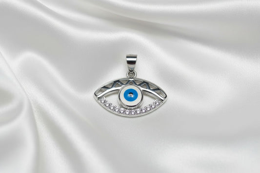 Mystic Lattice Eye Pendant