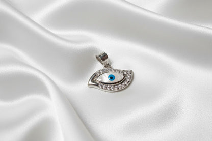 Azure Guardian Eye Pendant
