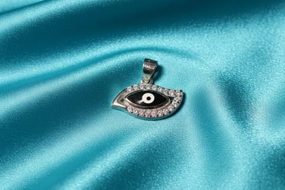 Azure Guardian Eye Pendant