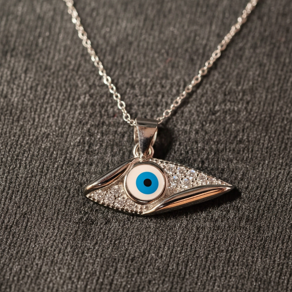 Noir Horizon Evil Eye Pendant
