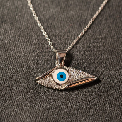 Noir Horizon Evil Eye Pendant
