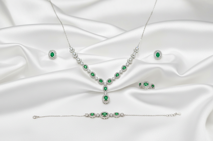 Emerald Royale Cascade Set